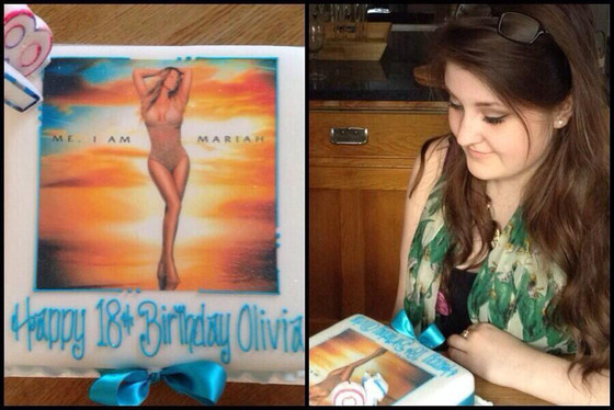 Mariah Carey Fan Cake Mariah Carey Fan Cake